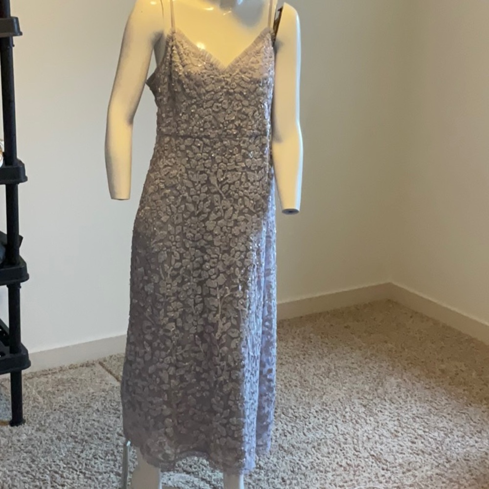 NEEDLE & THREAD SEQUIN DRESS SIZE: 14